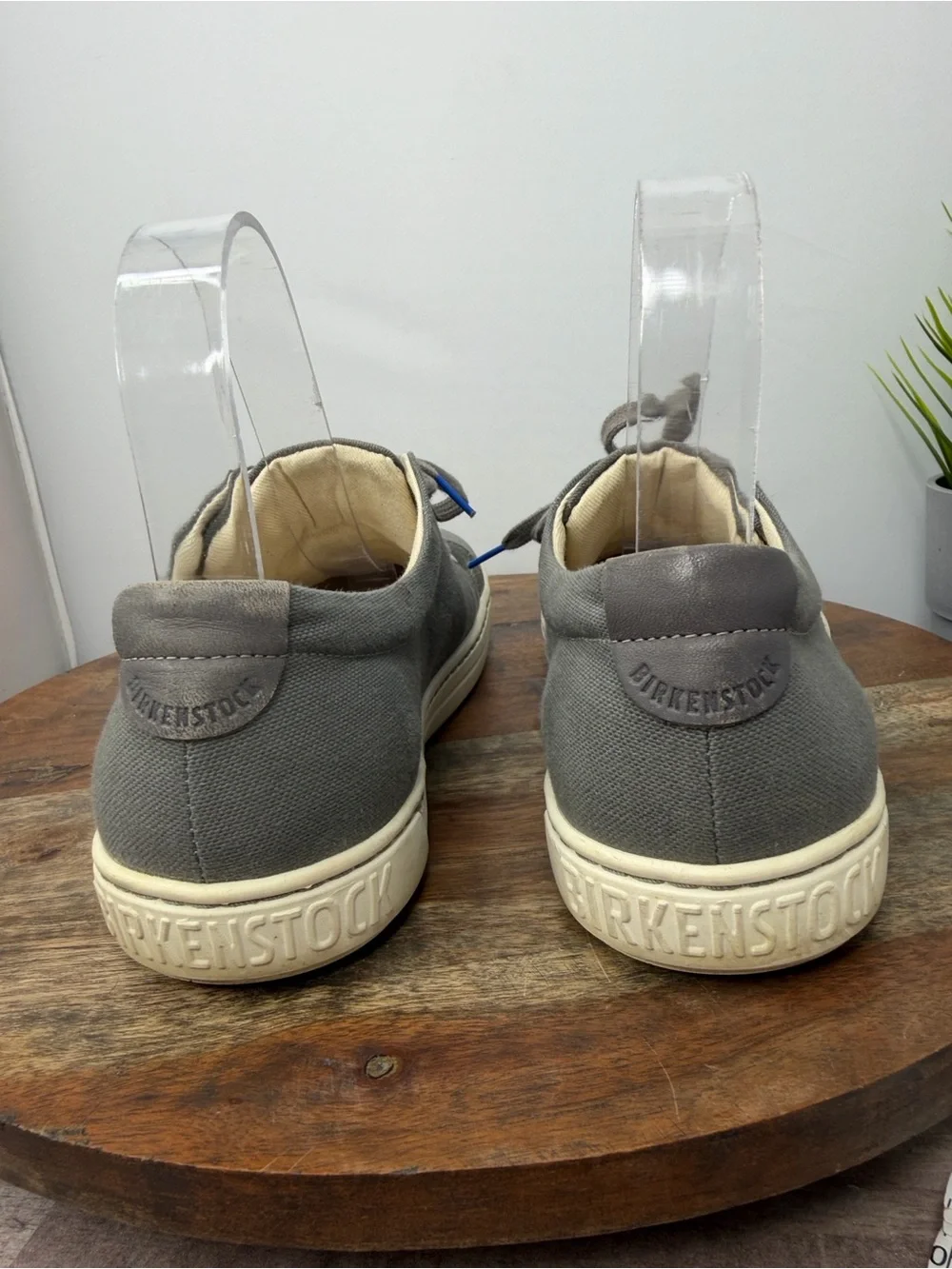Birkenstock “Arran” Grey Canvas Shoes - Size: 39
